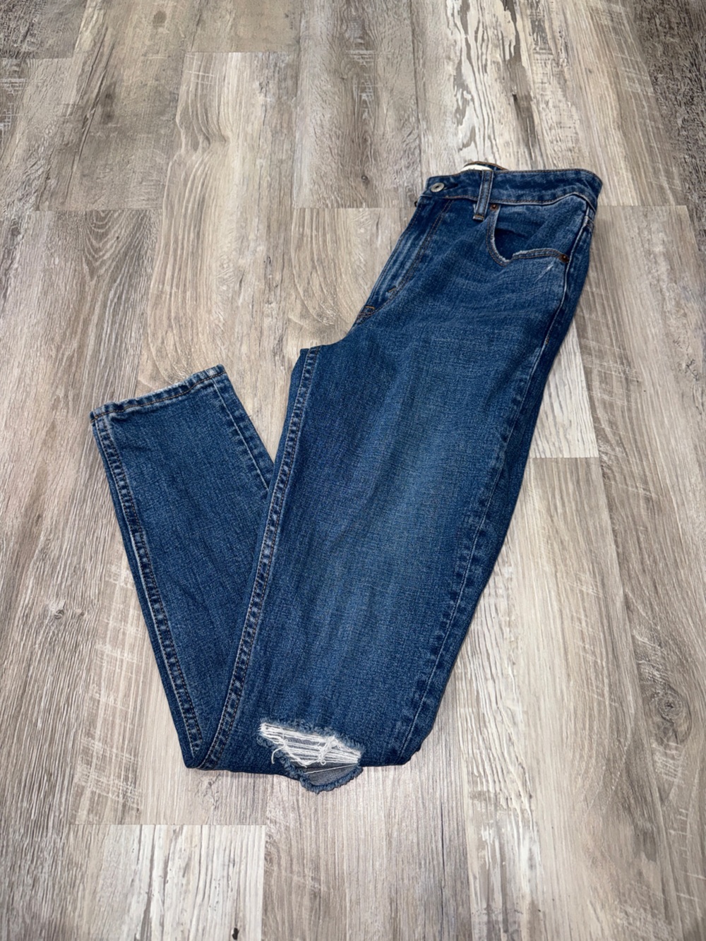 Women’s Abercrombie curve love the skinny high rise jeans size 2 long